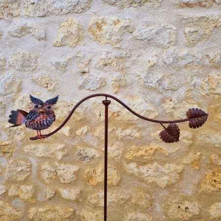 Bilanciere bilanciato con gufo in metallo 114x9 38,90 € LEZARD DU JARDIN