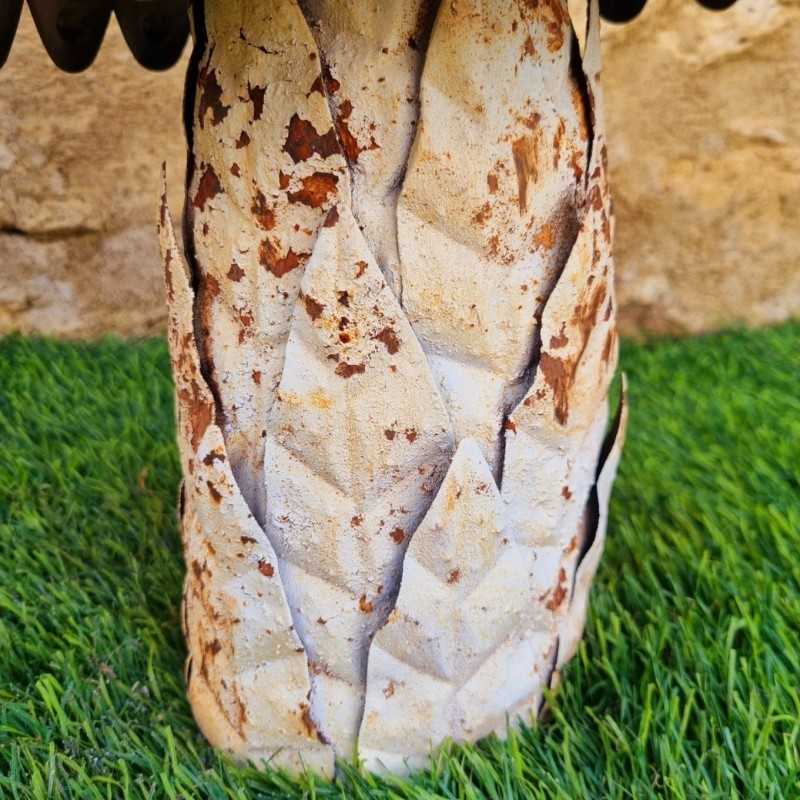 Funghi in ferro beige marrone ruggine
