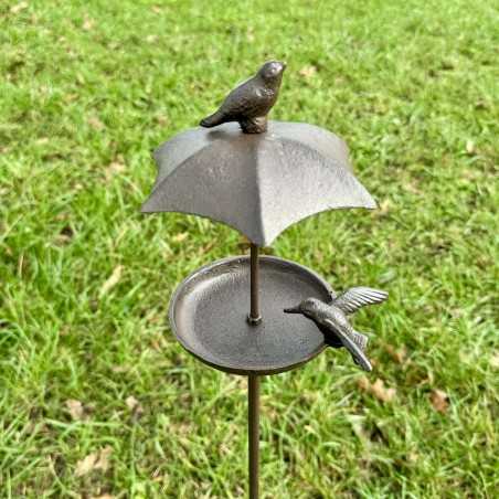 Mangeoire sur a piquer en fonte H114 26,90 € LEZARD DU JARDIN