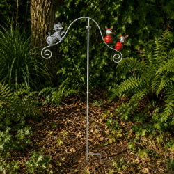 Mobile balancier chat et souris en métal – Hauteur 135 cm